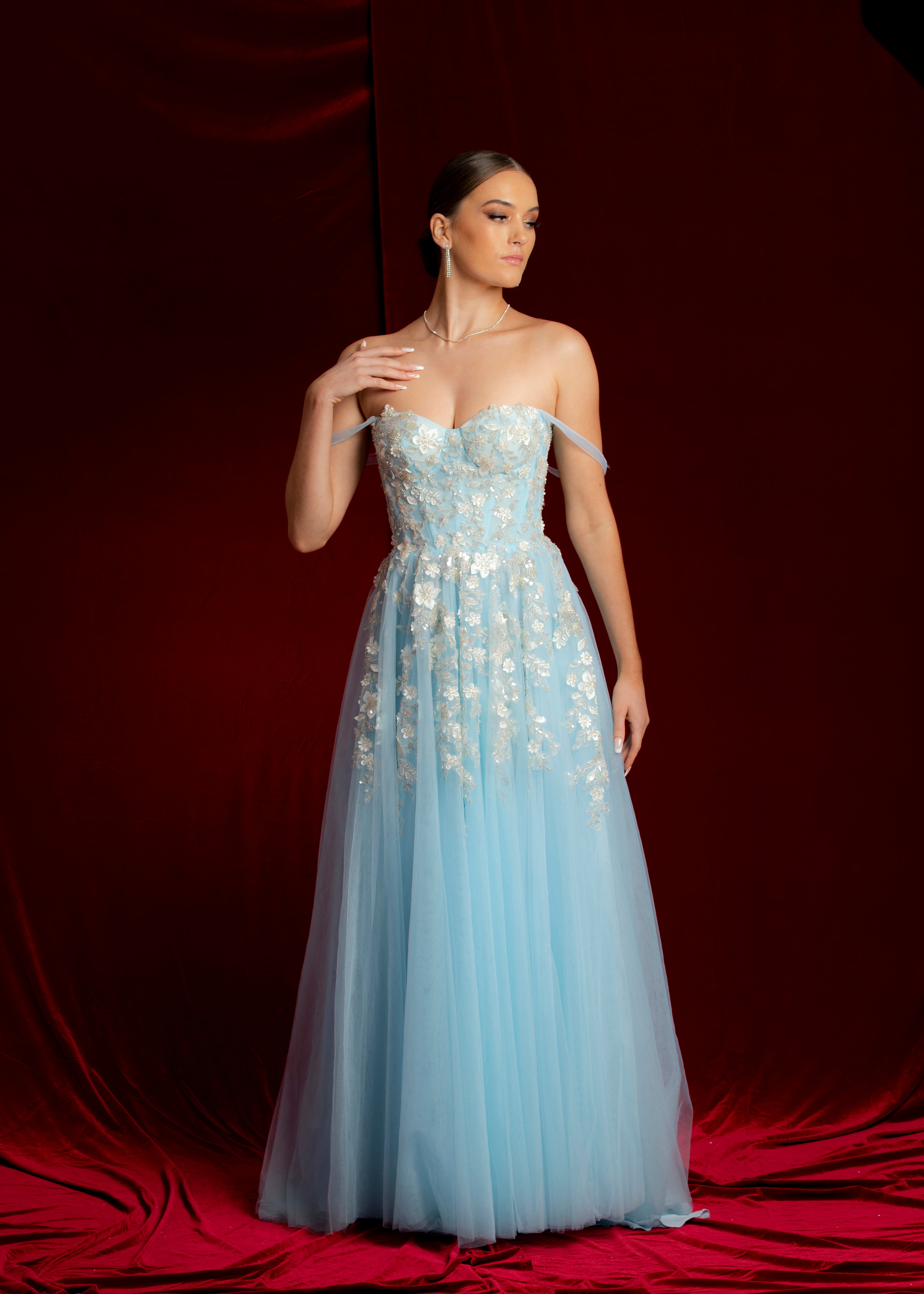 Blue Formal Dresses Brisbane Unique Designs Destiny Chic